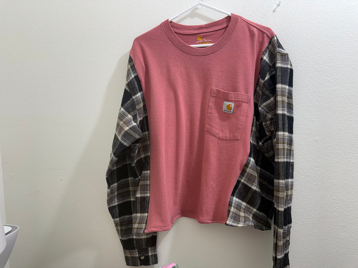 Red flannel tee (M/L)