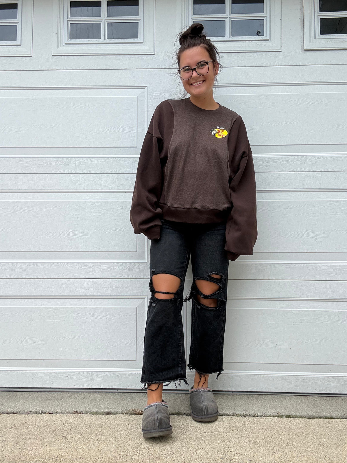 Brown Crewneck (M/L)